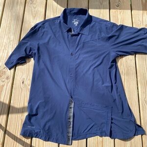 🍍NIKE DRY FIT BUTTON DOWN🍍SIZE LARGE🍍H-6